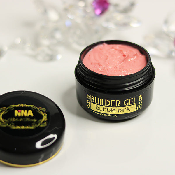 Make-up Builder Gel  Bubble Pink / 30g